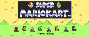 super mario kart snes jogoveio analise