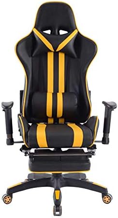 Cadeira Gamer Legends Preta e Amarela