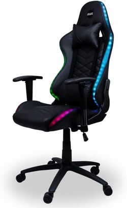 Cadeira Gamer Dazz Galaxy Thunder RGB Com Apoio de Braço - Preto