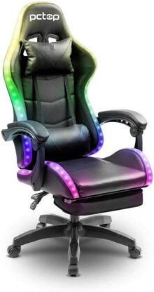 Cadeira Gamer PCTOP STARLIGHT RGB Preto
