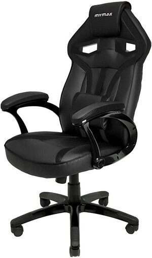 Cadeira Gamer MX1 Giratória Preto - MyMAX