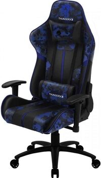 Cadeira Gamer BC3 Camo/Az Admiral THUNDERX3 Azul