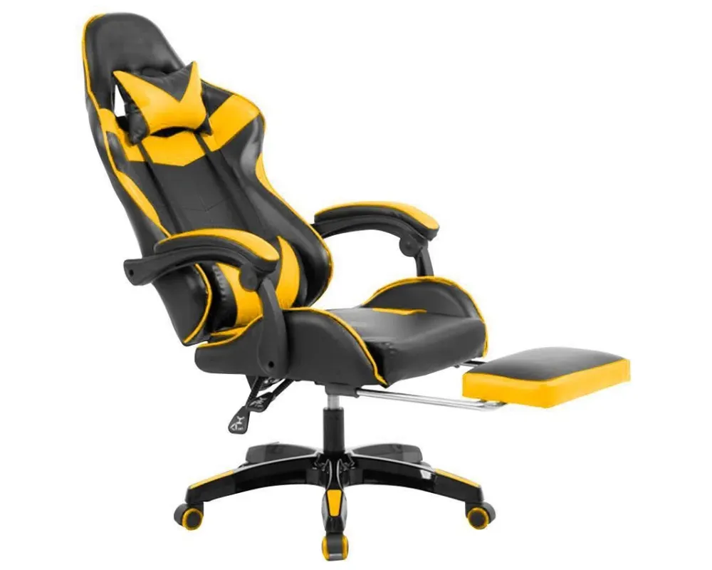 Cadeira Gamer Prizi Runner Amarelo