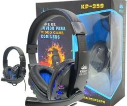 Headset Gamer USB com LED KP-359 - Knup