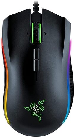 Mouse Gaming Razer Mamba Elite com Fio: Iluminação Chroma RGB