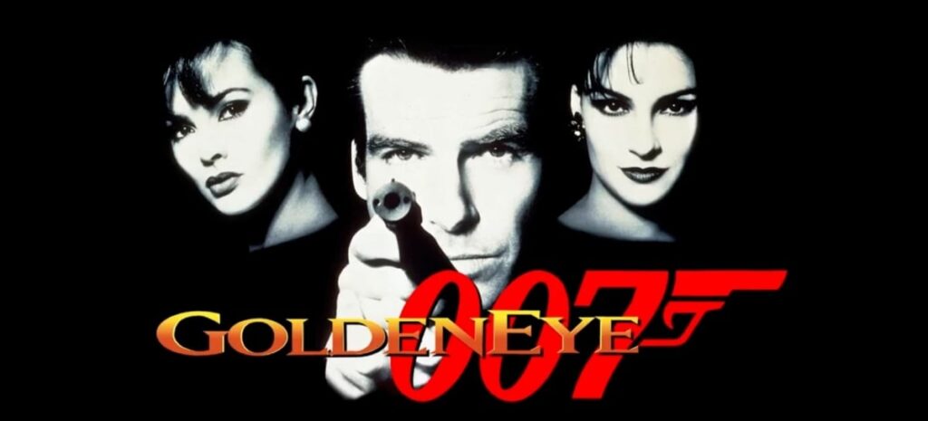 Capa do jogo GoldenEye 007 para Nintendo 64.