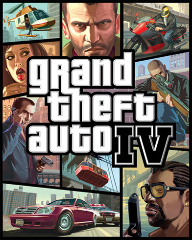 Capa do jogo Grand Theft Auto IV para PlayStation 3.