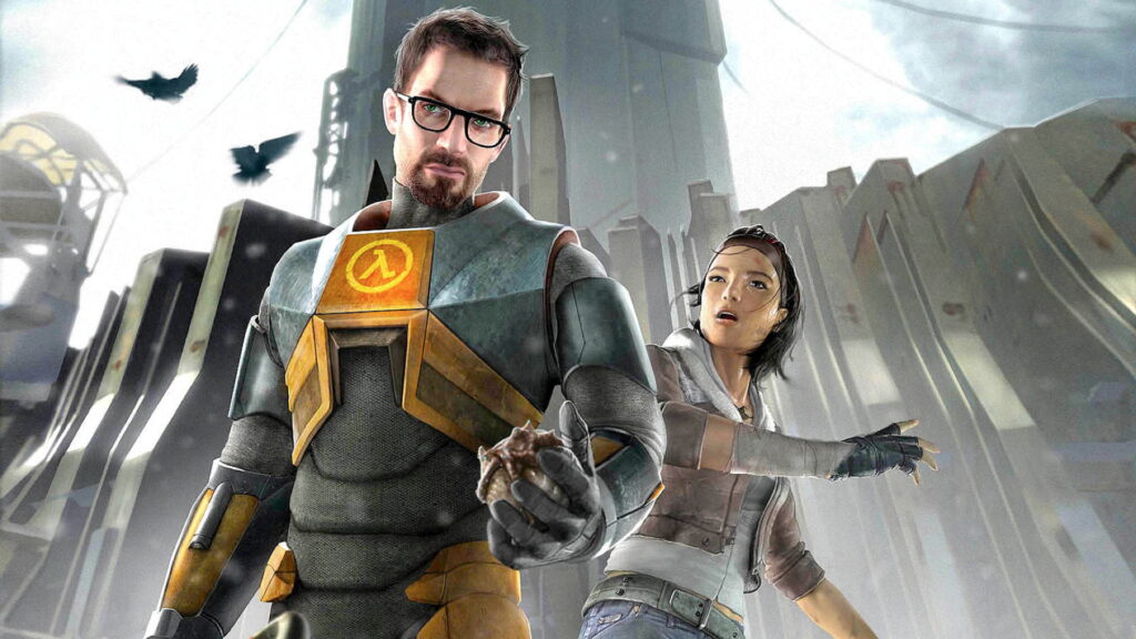 Capa do jogo Half-Life 2 para PC.