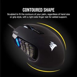 Mouse para jogos SCIMITAR ELITE RGB WIRELESS MMO