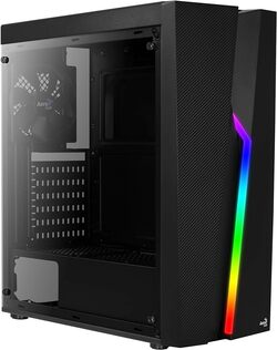 Gabinete Gamer Aerocool Bolt Mid Tower - Vista Frontal