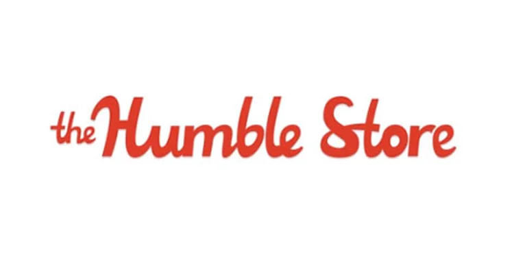 Logo da Humble Store, uma loja digital de jogos que apoia instituições de caridade.